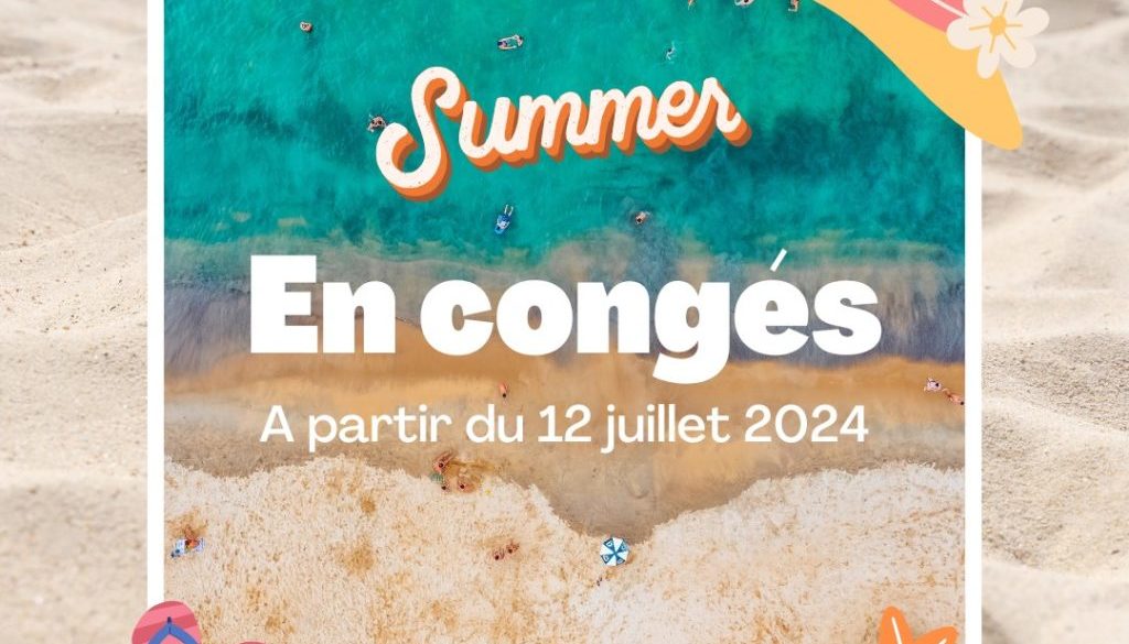 Congés été 2024